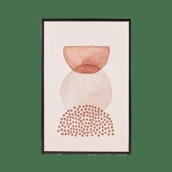 CASA ABSTRACT Décoration Murale Noir, Blanc, Brun