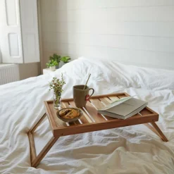 CASA ACACIA Pieds De Table X Set De 2 Naturel