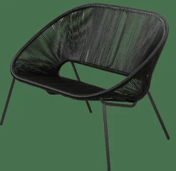 CASA ACAPULCO Banc Lounge Noir