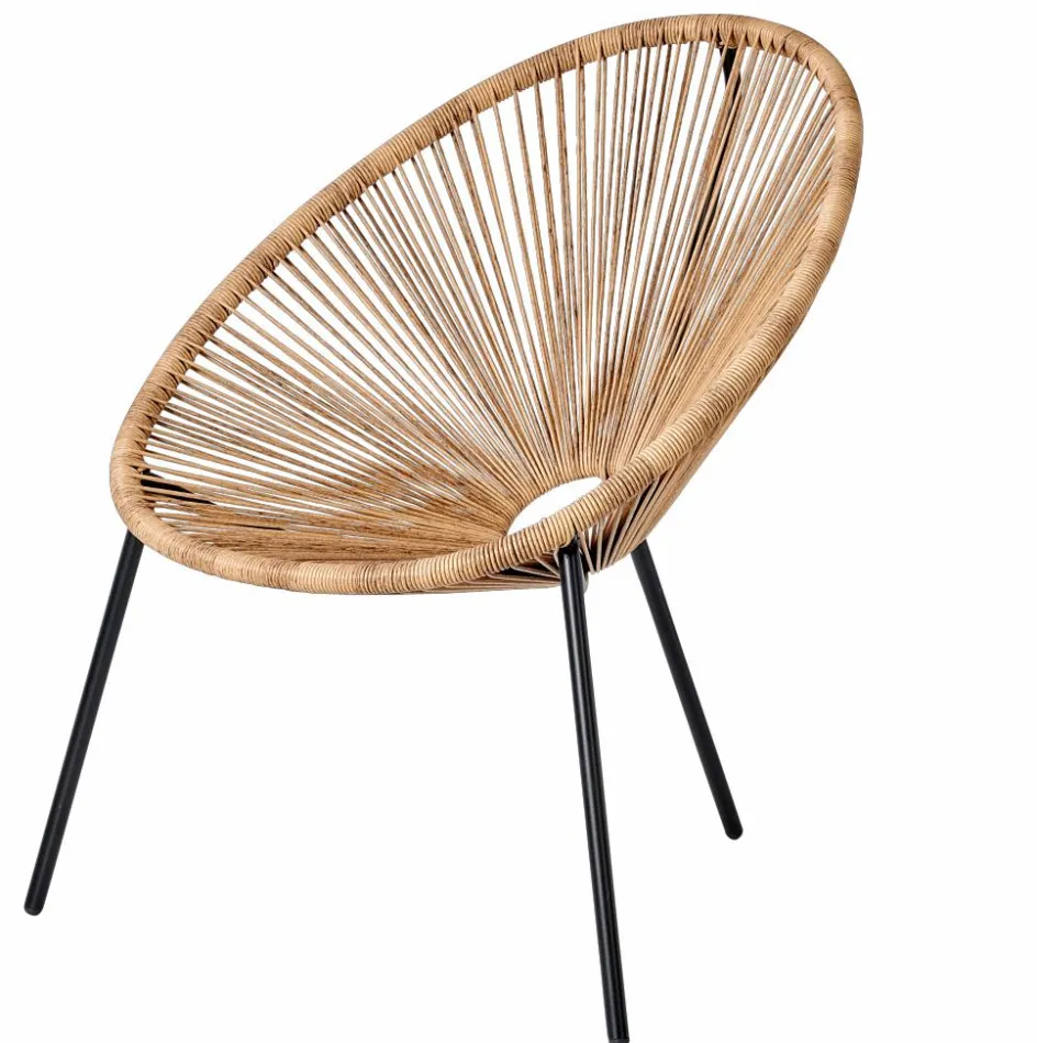 CASA ACAPULCO Chaise Lounge Set De 2 Sable