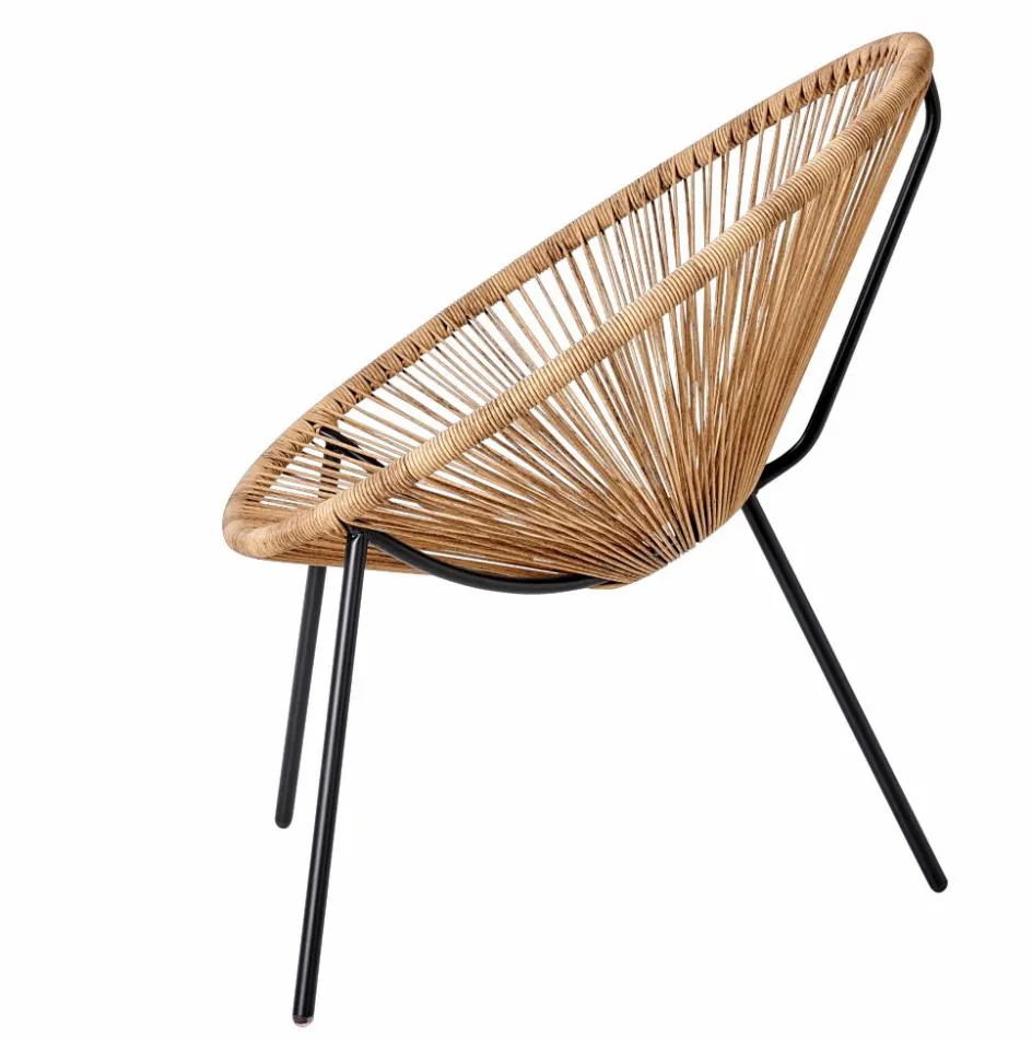 CASA ACAPULCO Chaise Lounge Set De 2 Sable