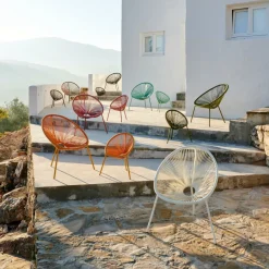 CASA ACAPULCO Chaise Lounge Set De 2 Sable