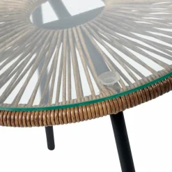 CASA ACAPULCO Chaise Lounge Set De 2 Sable