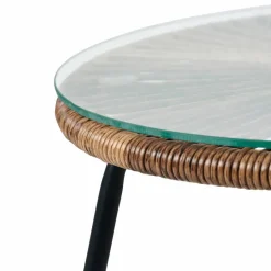 CASA ACAPULCO Chaise Lounge Set De 2 Sable