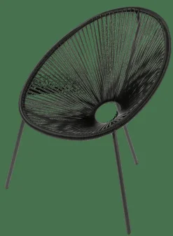 CASA ACAPULCO Salon De Jardin Noir