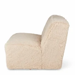 CASA AGNES Plaid Blanc Cassé