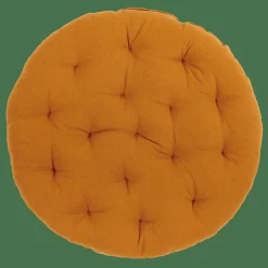 CASA ALDA Coussin D'assise Ocre