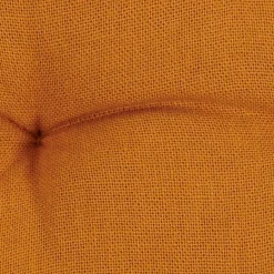 CASA ALDA Coussin D'assise Ocre