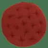 CASA ALDA Coussin D'assise Rouge