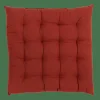 CASA ALDA Coussin D'assise Rouge