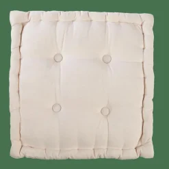 CASA ALDA Coussin Matelas Blanc Cassé