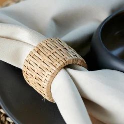 CASA AMANDA Rond De Serviette Brun