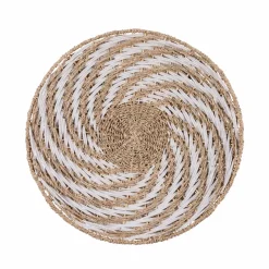 CASA AMAZONAS Décoration Murale Blanc, Naturel