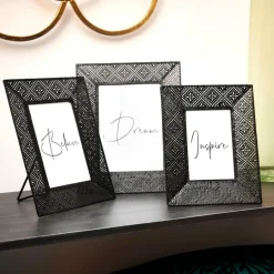 CASA ARABESK Cadre Photo Noir