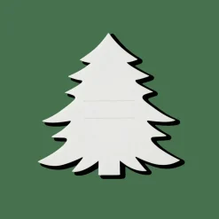 CASA ARBO Porte-couverts Set De 4 Blanc