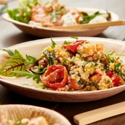 CASA ARECA LEAF Assiettes Set De 6 Naturel