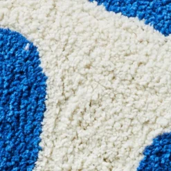 CASA AROW Coussin Bleu