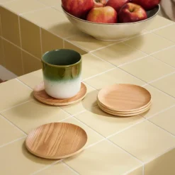 CASA ASH Assiette Naturel