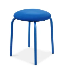 CASA ATHENA Tabouret Bleu