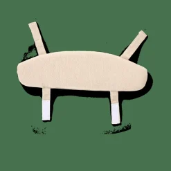 CASA AUGUST Coussin Dossier Beige