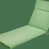 CASA AZUR Coussin De Jardin Chaise Longue Vert