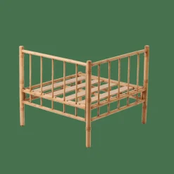 CASA BAMBOLETTE Fauteuil De Coin Aspect Bambou