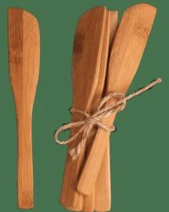 CASA BAMBOO Couteaux Pour Tapas Set De 6 Naturel
