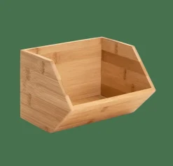 CASA BAMBOO Organisateur Empilable Naturel