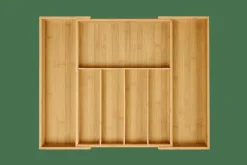 CASA BAMBOO Organisateur Tiroir Escamotable Naturel