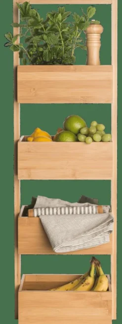 CASA BAMBOO Étagère De Rangement XL Naturel