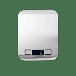 CASA BASIC Balance De Cuisine Digital Métal, Argent