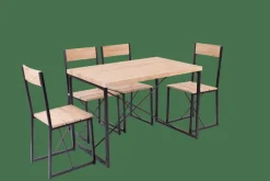 CASA BASIC Set à Dîner Naturel