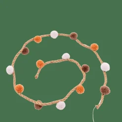 CASA BASIL Guirlande Lumineuse Diverses Couleurs, Blanc, Brun, Terre Cuite