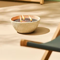 CASA BETON Bougie D'extérieur Gris