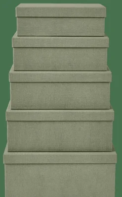 CASA BIGSO Boîte De Rangement L Menthe