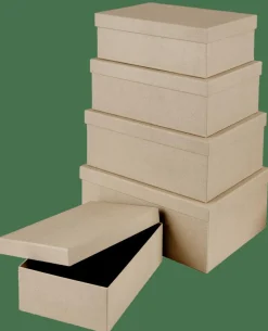 CASA BIGSO Boîte De Rangement S Naturel