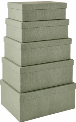 CASA BIGSO Organisateur Tiroir 5 Pièces Menthe