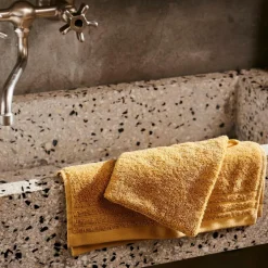 CASA BIO SOFT Gant De Toilette Jaune