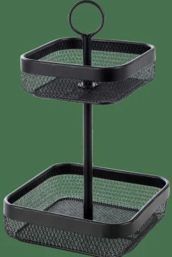 CASA BLACK LUNAR Panier Carré 2 Pièces Noir