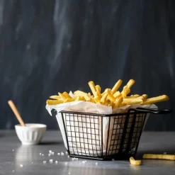 CASA BLACK Panier à Servir Noir