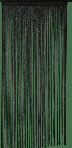 CASA BLACK Rideau à Franges Noir