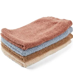 CASA B-LUX Tapis De Bain Bordeaux