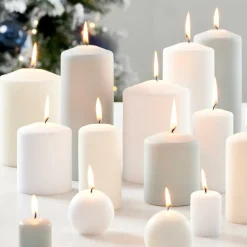 CASA BOLA Bougie Boule Blanc