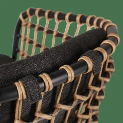 CASA BONES Chaise Noir