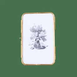 CASA BRASS Cadre Photo Doré