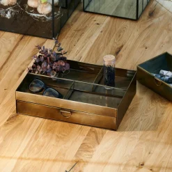 CASA BRASS Organisateur De Bureau Bronze