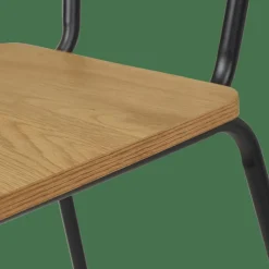 CASA BRODY Chaise De Salle à Manger Naturel