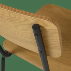 CASA BRODY Chaise De Salle à Manger Naturel