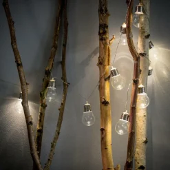 CASA BULB Guirlande Lumineuse Solaire 10 Leds Transparent