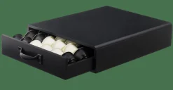 CASA CAFE Boîte Tiroir Pour Capsules Café Noir